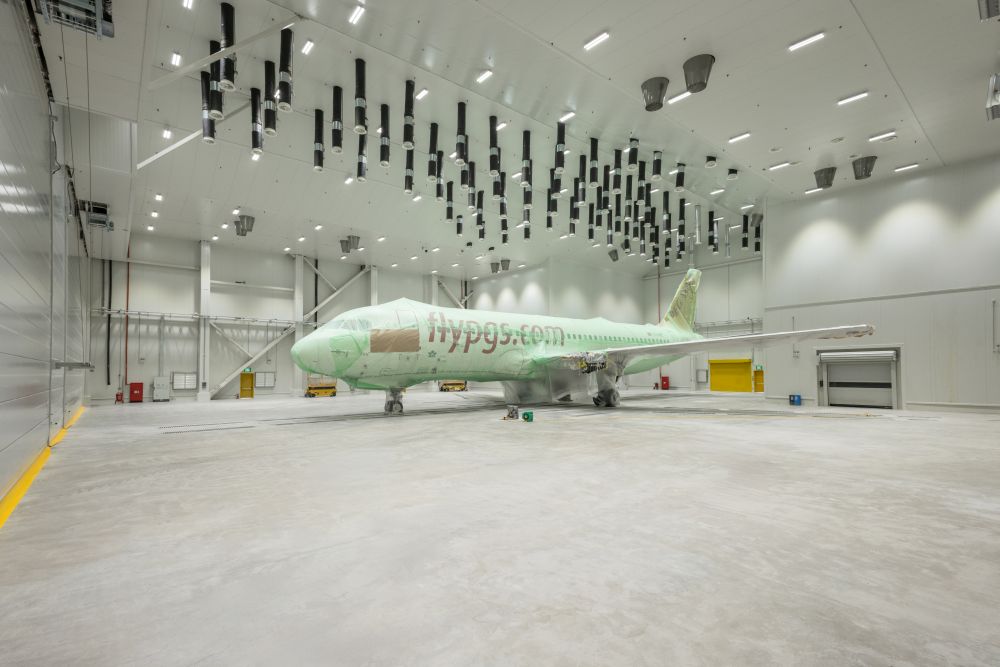 Pegasus Hava Yolları Uçak Bakım ve Boya Hangarları 